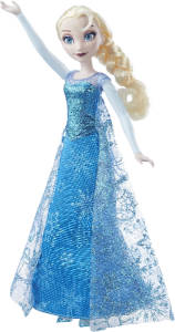 Die Eiskönigin singende Lichterglanz Elsa Puppe