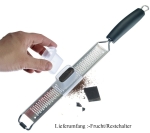 Frucht/Restehalter klein zu 3,5cm breiten Reiben