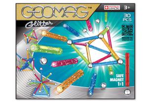 Geomag Color Glitter 30, Magnetkonstruktionsset