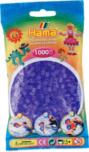 Hama Bügelperlen 1000 Stück violett