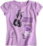 Hannah Montana T-Shirt "Teen by Day...", lila - verschiedene Größen