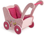 Holz-Puppenwagen Papilio pink