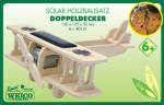 Holzbausatz Solar Doppeldecker