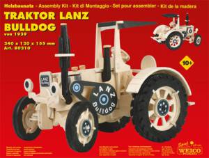 Holzbausatz Traktor Lanz Bulldog Maxi