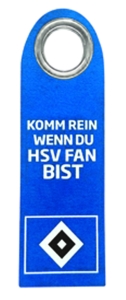HSV Filz-Türhänger, 28 x 9 cm
