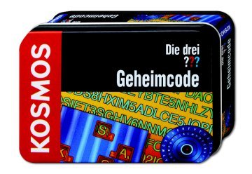 KOSMOS Die drei ??? Kleine Metalldose -Geheimcode-