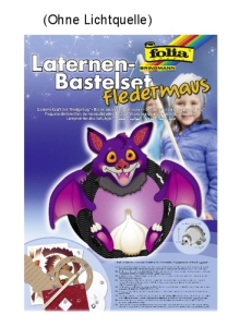 Laternen-Bastelset Fledermaus