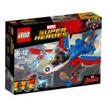 LEGO 76076 Captain America Düsenjet