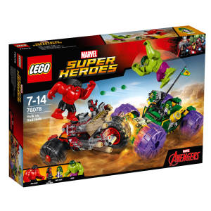 LEGO 76078 Marvel Super Heros Hulk gegen Red Hulk