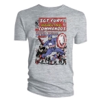 Marvel T-Shirt Captain America And The Howling Commandos Cover - verschiedene Größen