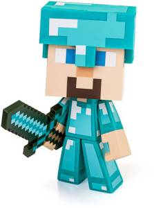 Minecraft Spielzeug Diamant Steve mit Zubehör