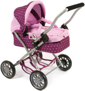 Mini Puppenwagen Smarty brombeere, 56cm