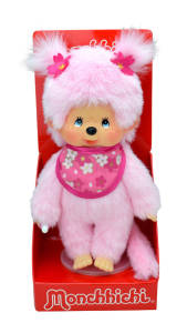 Monchhichi Kirschblüten-Mädchen, ca. 20 cm.