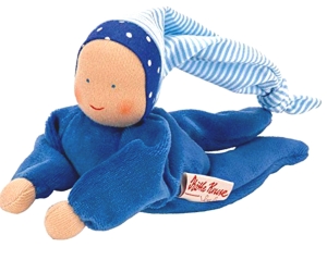 Käthe Kruse Nickibaby blau, 20 cm