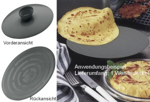 Pfannkuchen/Wendedeckel, 26cm