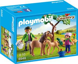 PLAYMOBIL 6949 Ponymama mit Fohlen