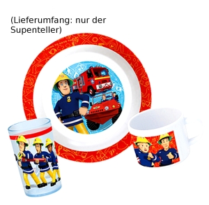 Suppenteller Feuerwehrmann Sam