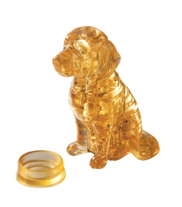 Puzzle 3D Crystal Golden Retriever 41 Teile