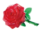 Puzzle 3D Crystal Rose rot 44 Teile