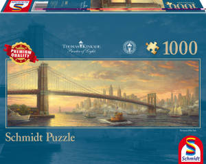 Puzzle Kinkade Brooklyn Bridge New York 1
