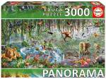 Puzzle Leben in der Wildnis Panorama, 3000 Teile