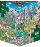 Puzzle Spaß in den Alpen 1000 Teile