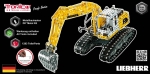 RCEE tronico Metallbaukasten Bagger LIEBHERR Caterpillar