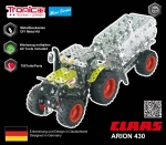 RCEE tronico Metallbaukasten Traktor CLAAS ARION 430 mit Kippanhänger