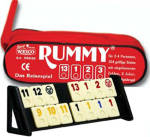 Reise-Rummy Tasche 104 Spielsteine