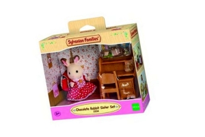 Sylvanian Families Schokoladenhase mit Schreibtisch