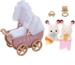 Sylvanian Families Zwillinge mit Kinderwagen