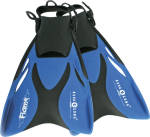 Schwimmflossen Flame 27-32 blau