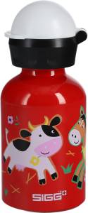 SIGG Trinkflasche New Farmyard Family 0,3 l, rot