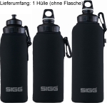 SIGG Wide Mouth Neopren Isolier-u.Schutzhülle, schw. - verschiedene Größen