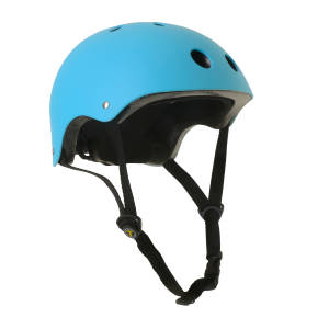 Skaterhelm blau, XS 49-53cm