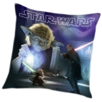 Star Wars Kissen 40x40cm, Lichtschwertkampf