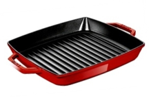 Staub Grillpfanne kirschrot 28cm