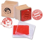 FC Bayern München Stempel-Set, rot