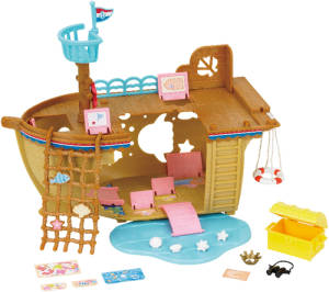 Sylvanian Families Abenteuerschiff Schatzsuche