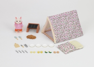 Sylvanian Families Zelten am Strand