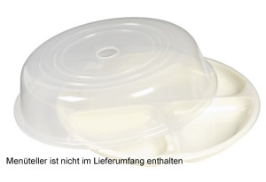 Tellerabdeckhaube für Mikrowelle