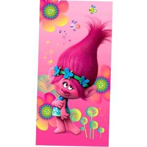 Trolls Badetuch "Prinzessin Poppy" 75x120cm