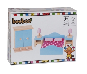 beeboo Schlafzimmer für Puppenhaus