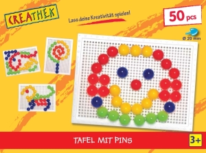 Creative Fun Steckplatte mit Pins