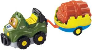 Vtech Baby Flitzer-Geländewagen und Anhänger