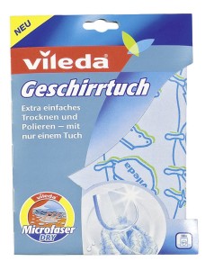 VILEDA Mikrofaser-Geschirrtuch 55x40cm