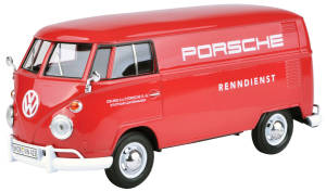 VW T1 rot "Porsche Renndienst"