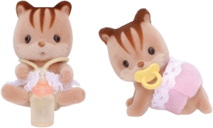 Sylvanian Families Walnuss Eichhörnchen Zwillinge