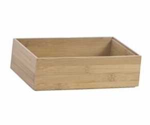 ZELLER Present Ordnungsbox Bamboo 23x15x7cm